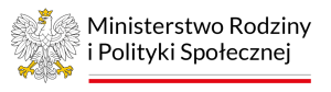 logo ministerstwa rodziny i polityki społecznej